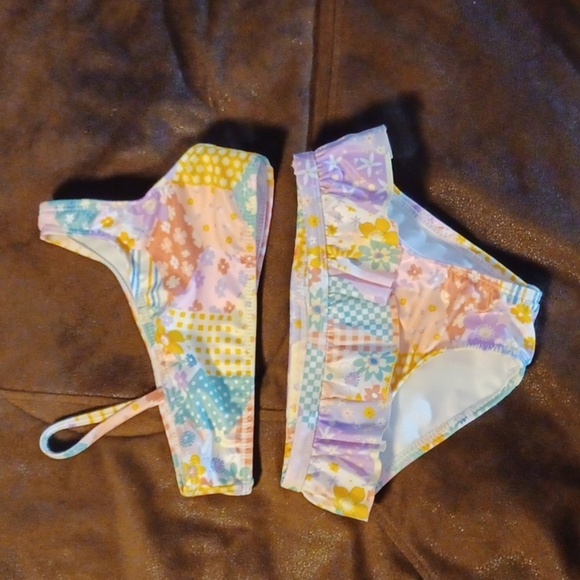 KENSIE GIRL & WONDER NATION, BATHING SUIT BUNDLE, GIRLS SIZE 3T. - Picture 6 of 10